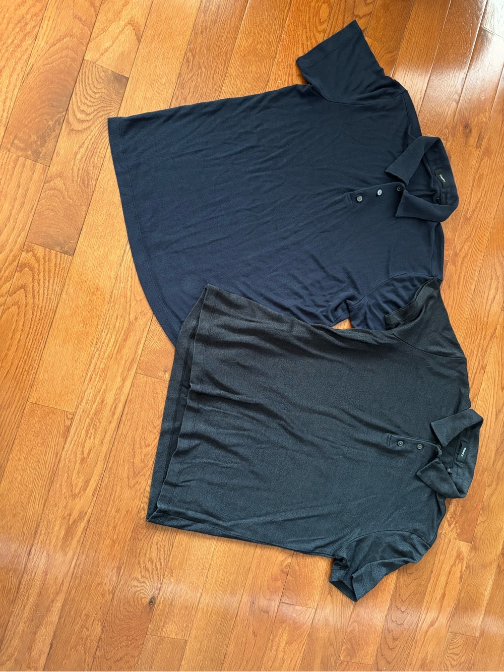 Theory Men's Polo Shirts in Navy and Black